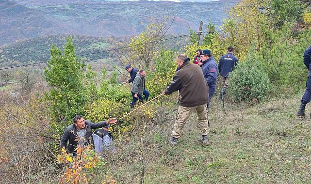 Defne toplarken kaybolan kadının cansız bedeni bulundu: O anlar İHA kameralarına yansıdı