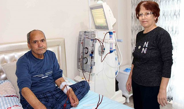 Denizli'de 36 hastaya evde hemodiyaliz hizmeti veriliyor