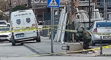 Denizli'de şüpheli valiz kontrollü bir şekilde patlatıldı; içinden kıyafetler çıktı