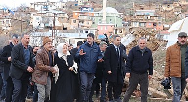 Deprem bölgesi Malatya'da Bakan Kurum memnuniyeti