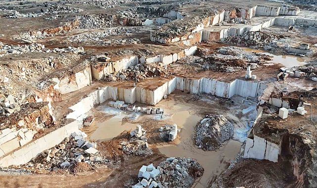 Deprem bölgesi Malatya'dan Çin ve Hindistan'a milyon dolarlık mermer ihracatı