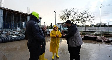 Didim Belediyesi aşırı yağış sonrası teyakkuz halinde