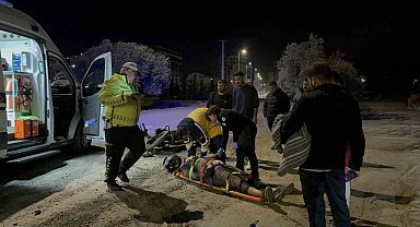 Direksiyon hakimiyetini kaybeden alkollü sürücü yaralandı