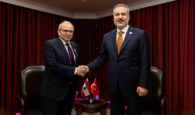 Dışişleri Bakanı Fidan, Lübnan Başbakanı Salam ile görüştü