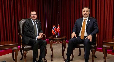 Dışişleri Bakanı Fidan, Norveçli mevkidaşı Eide ile görüştü