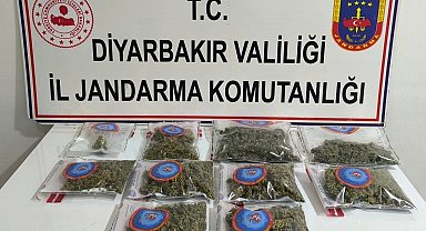 Diyarbakır'da 25 kilo esrar ele geçirildi