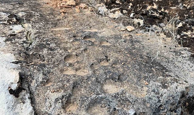 Diyarbakır'da binlerce yılın sonunda oluşan "damla lapyaları" görüntülendi