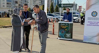 Diyarbakır'da engellilerin haklarına yönelik farkındalık çalışması yapıldı