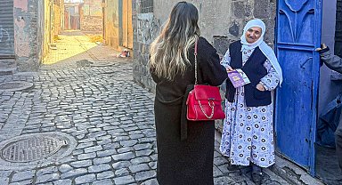 Diyarbakır'da kadınlar yönelik saha çalışması