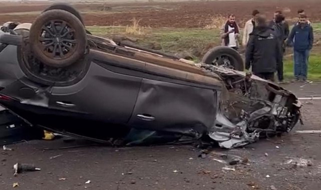 Diyarbakır'da otomobil takla attı: 1 yaralı