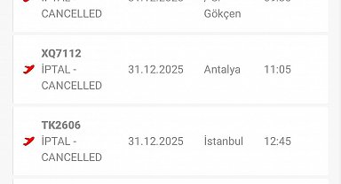 Diyarbakır'da uçak seferlerine kar engeli