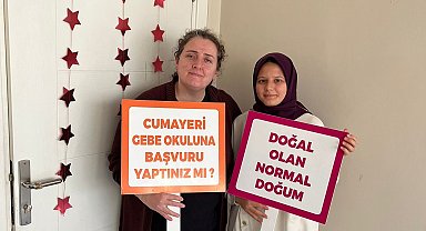 Doğal olan normal doğum farkındalık etkinliği düzenlendi
