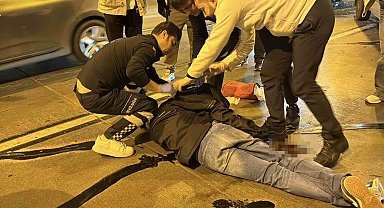 Dolmabahçe - Bomonti tünelinde otomobile çarpan motosikletli ağır yaralandı