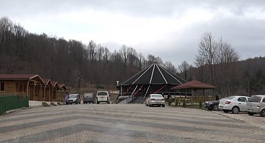 Domaniç'te 'Çadır Restorant'a ilgi