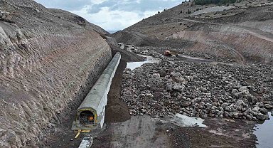 Doruklu Barajı'nda çalışmalar aralıksız devam ediyor
