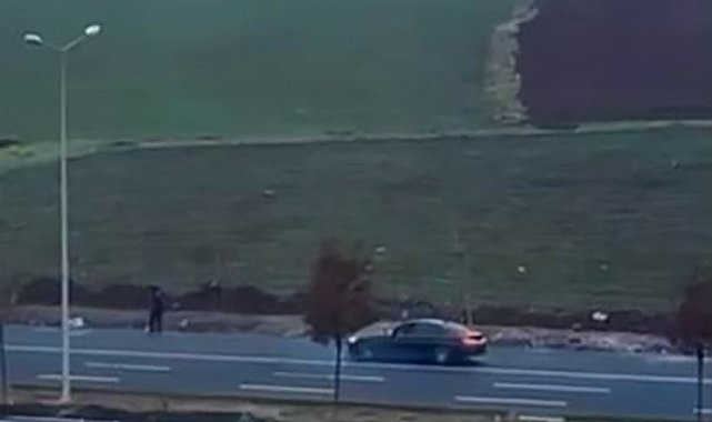 Drift atan sürücüye 46 bin lira ceza kesildi, ehliyetine 2 ay el konuldu