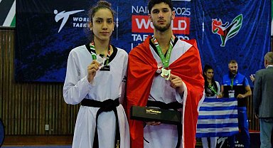 Dünya Ümitler Taekwondo Şampiyonası'nda millilerden iki gümüş