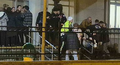 Duruşmadan sonra taraflar birbirine girdi