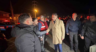 Düzce Valisi Aslan: "Tüm ekiplerimiz ile sahadayız"