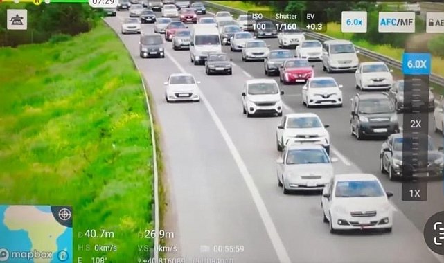 Düzce'de 474 sürücüye hızdan ceza kesildi