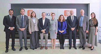 EBRD heyeti, ING Türkiye Gaziantep Şubesi'ni ziyaret etti