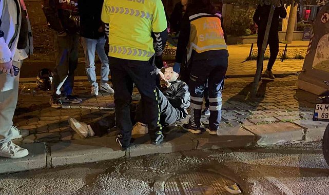 Edirne'de alkollü motosiklet sürücüsü otomobille çarpıştı: 1 yaralı