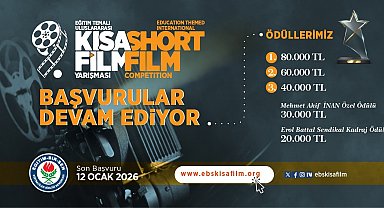 Eğitim temalı 9. Uluslararası Kısa Film Yarışması'na başvurular devam ediyor