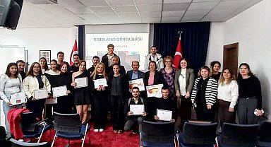 Eğitimleri tamamladılar, AFAD gönüllüsü oldular