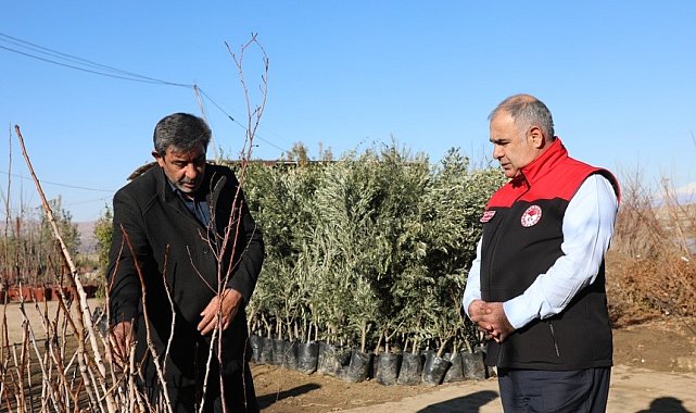Elazığ'da fidancılık işletmelerine denetim