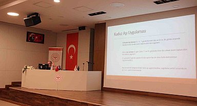 Elazığ'da sağlık personeline kuduz riskli temas ve aşı profilaksisi eğitimi