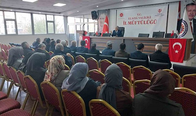 Elazığ'da vaizler bir araya geldi