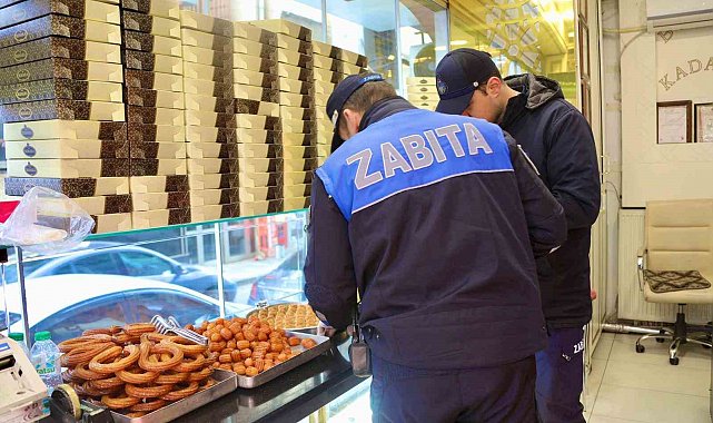 Elazığ'da zabıta ekiplerinden yılbaşı öncesi denetim