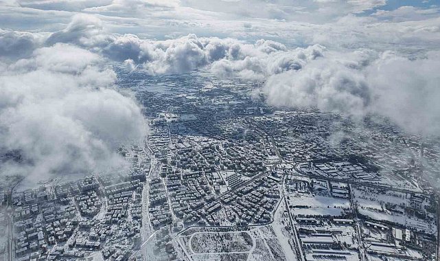 Elazığ'dan İzlanda ve Norveç'i hatırlatan kış manzaraları