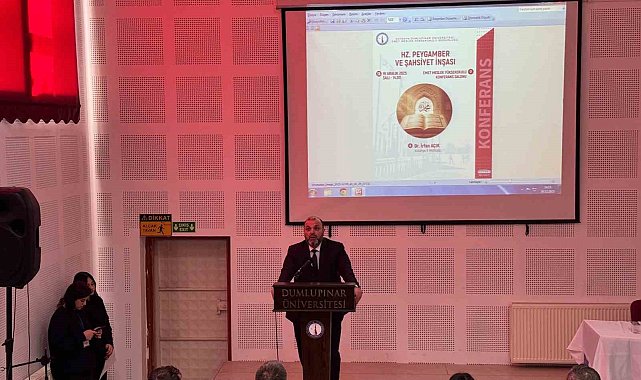 Emet MYO'da "Hz. Peygamber ve Şahsiyet İnşası" başlıklı konferans