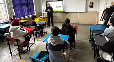 Emet Örencik İlkokulunda sıfır atık eğitimi verildi