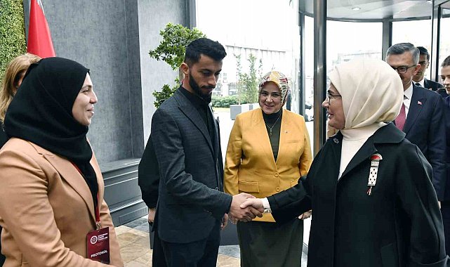 Emine Erdoğan, "Soykırımın Kadın Tanıkları: Gazze'de Medya ve Direniş" programının açılışında konuştu: