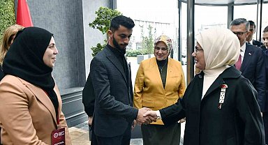 Emine Erdoğan, "Soykırımın Kadın Tanıkları: Gazze'de Medya ve Direniş" programının açılışında konuştu: