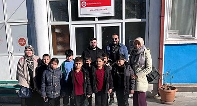 Emirdağ'da öğrencilerden cami ziyareti