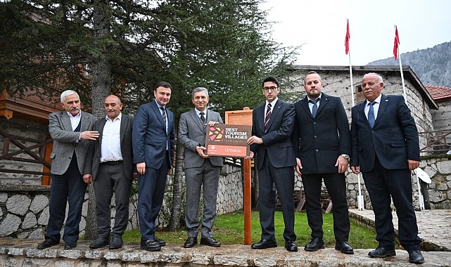 En iyi turizm köyüne gurur tabelası