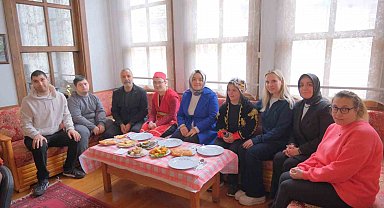 Engelli öğrenciler unutulmaz bir gün yaşadı