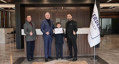 Erdem Koleji öğrencisinden uluslararası arenada üst düzey başarı