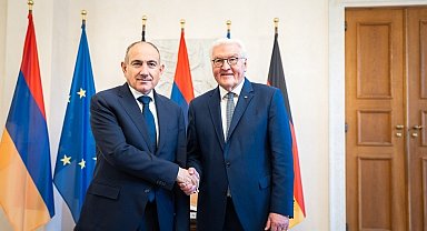 Ermenistan Başbakanı Paşinyan, Almanya Cumhurbaşkanı Steinmeier ile görüştü