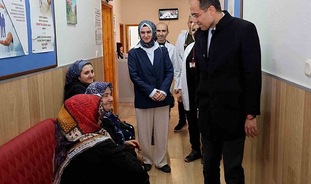 Erşan'dan aile sağlığı merkezlerine ziyaret