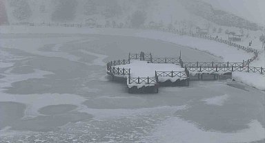 Erzincan'da dondurucu soğuklar etkili oldu: Eksi 14 derece ölçüldü