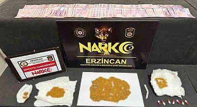 Erzincan'da uyuşturucu operasyonu