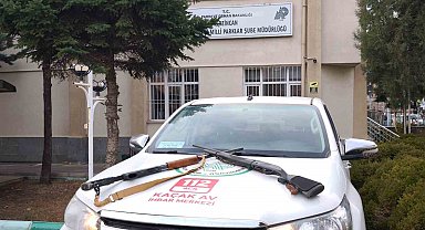 Erzincan'da yaban keçisi vuran 3 şahıs yakalandı