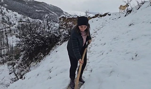 Erzincan'ın yüksek kesimleri beyaza büründü