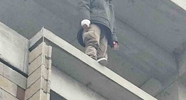 Erzurum Horasan'da intihar girişimi: Ekipler son anda ikna etti