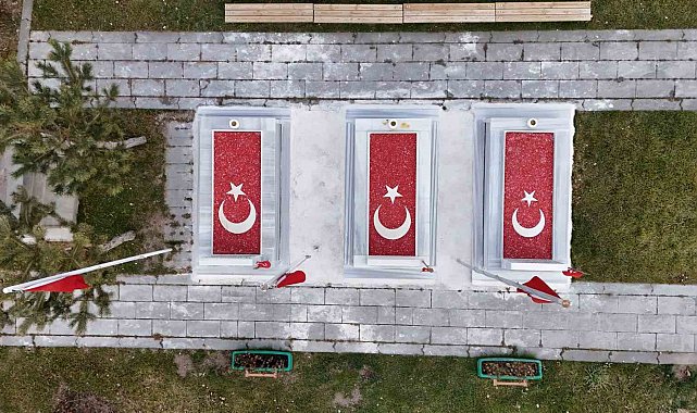 Erzurum Valiliği'nden şehitliklere anlamlı dokunuşlar