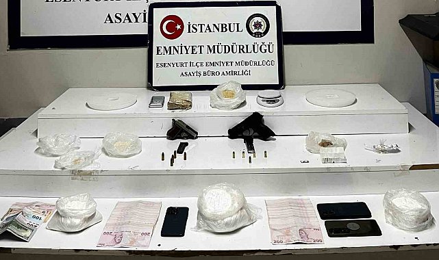 Esenyurt'ta uyuşturucu operasyonu